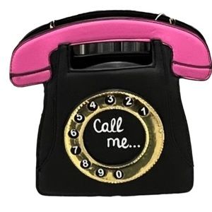 Call Me Crossbody Bag - Cover me with kisses, baby! Crossbody bag BAGSBIN1